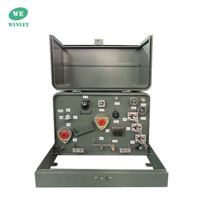 Transformador de distribuição montado em pad 100kva de fase única 13,8KV a 240V