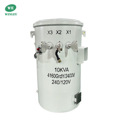 10Kva Polar de potência de fase única Transformador montado óleo imerso 100Hz 4160V preço dos fabricantes