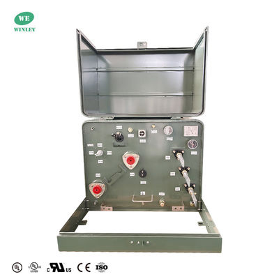 UL Listado 167kVA Transformador Monto em Pad de Fase Única 13800V a 120V Transformador de Distribuição Imerso em Óleo ANSI Normas IEEE