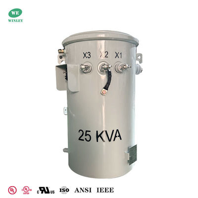 25kva  Power Pole Transformer Step Down 6600v To 120v 240v Electric Transformer Price