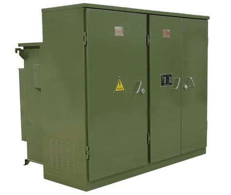 O tipo trifásico Transformer Pad do óleo 2500KVA montou Live Front Dead Front