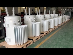 Transformador montado em poste