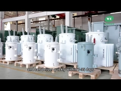 Transformador montado no poste