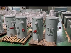 Tipo CSP, pólo montado de fase única, óleo de transformador imerso 4160V a 120V ANSI IEEE Standard