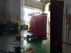 Teste de impulsos elétricos 250 KVA Tipo seco Zig Zag Transformador de ligação à terra 34,5 KV
