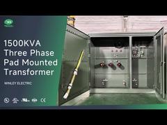 Transformador de três fases de 1500kva