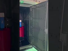 Transformador de resina fundida tipo seco de 2000kva IP55 para exterior, invólucro em aço inoxidável 304